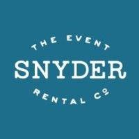 snyder event rentals logo image