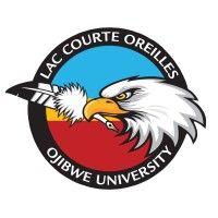 lac courte oreilles ojibwe university logo image