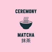 ceremony matcha logo image