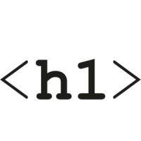 h1 webdevelopment logo image