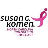 susan g. komen north carolina triangle to the coast logo image