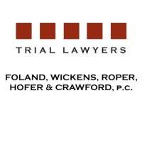 foland, wickens, roper, hofer, & crawford, p.c. logo image