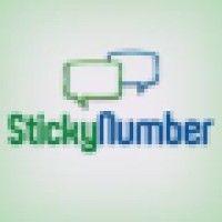 sticky number logo image