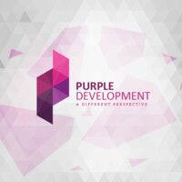 purple development logo image