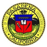 pasadena unified school district logo image