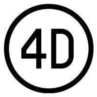 fourth dimension (4d) logo image