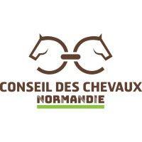 conseil des chevaux de normandie logo image