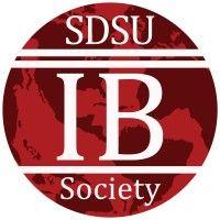 sdsu international business society logo image