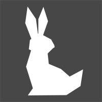 white rabbit digital logo image