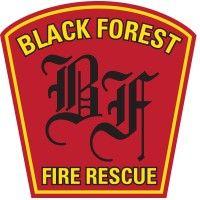 black forest fire/rescue logo image