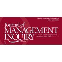 journal of management inquiry - @jmgmt_inquiry logo image