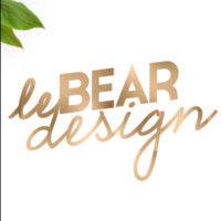 le bear design logo image