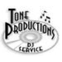 tone productions dj services logo image