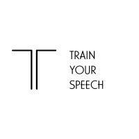 train your speech logo image