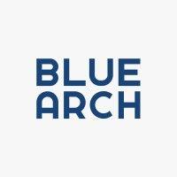 blue arch logo image