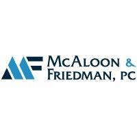 mcaloon & friedman, p.c. logo image