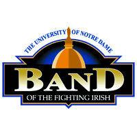 university of notre dame band logo image