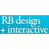 rb design + interactive logo image