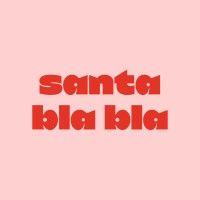 santa bla bla logo image