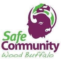 safe community wood buffalo logo image