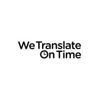 we translate on time