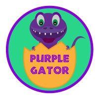 purple gator logo image