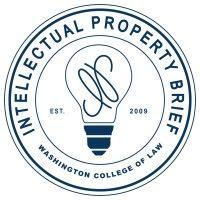 american university intellectual property brief logo image