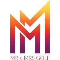 mr & mrs golf logo image