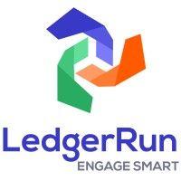 ledger run, inc. - powering clinrun logo image