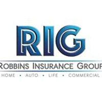 robbins insurance group logo image