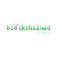 blockchained india logo image