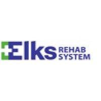 elks rehab system logo image