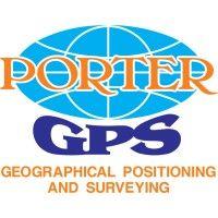 porter geographical positioning and surveying logo image