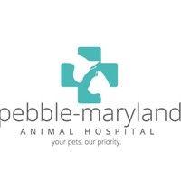 pebble maryland animal hospital logo image