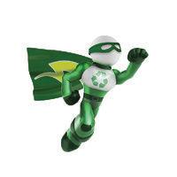 green hero ab logo image