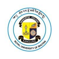 royal university of bhutan, sherubtse college logo image