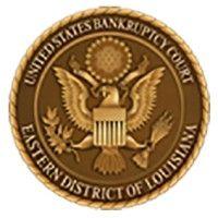 u.s. bankruptcy court, eastern district of louisiana logo image