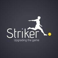 striker - football & technology logo image