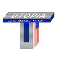 utopia construction of ny corp logo image