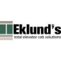 eklund's, inc - total elevator cab solutions logo image