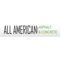 all american landscaping and asphalt logo image