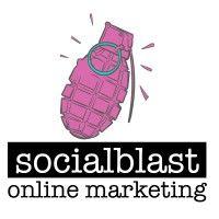 socialblast online marketing butique agency logo image