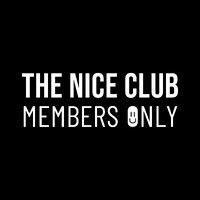 the nice club, members only logo image