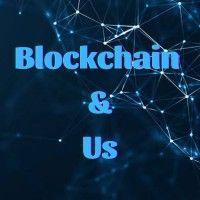 blockchain & us logo image