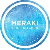 meraki juice kitchen logo image