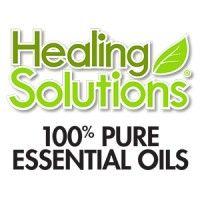 healing solutions essential oils logo image