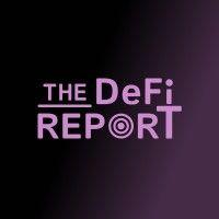 the defi report logo image