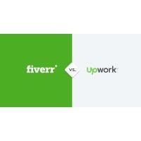 fiverr and upwork freelancers (buyers and sellers) logo image