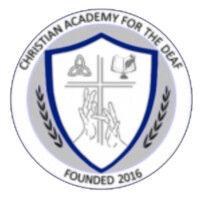 christian academy for the deaf logo image