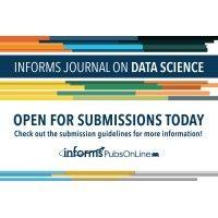 informs journal on data science